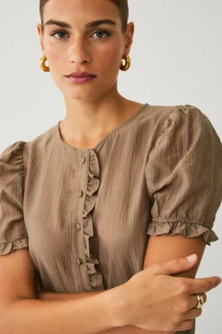 Ellos Collection Bluse Beige New