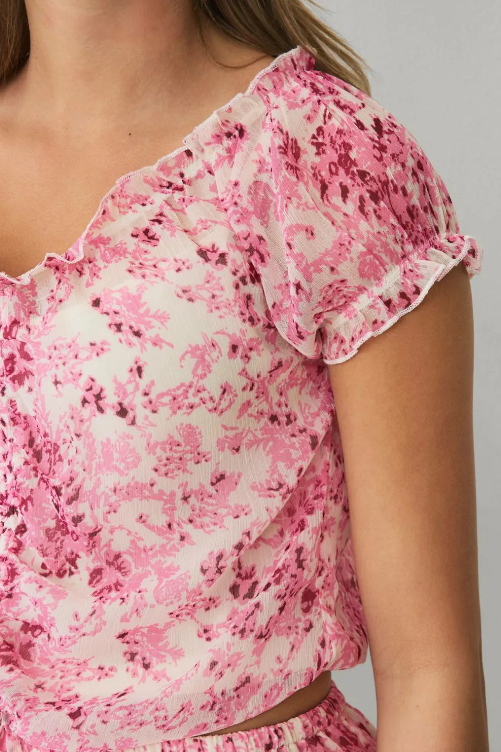 Ellos Bluser>Collection Bluse Blomstret