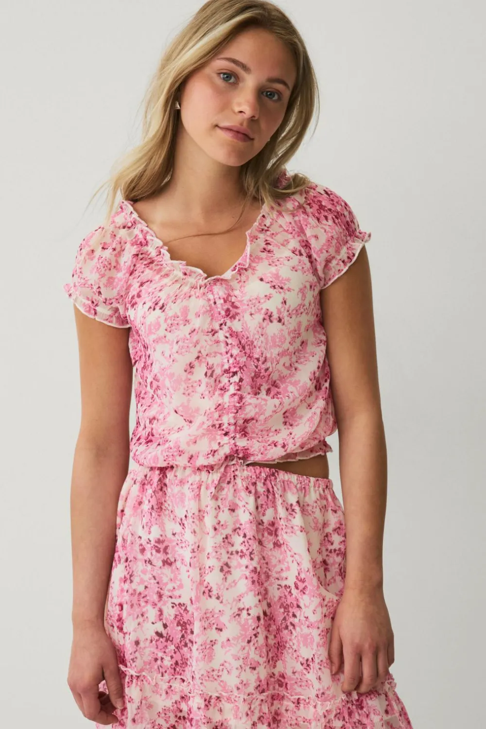 Ellos Bluser>Collection Bluse Blomstret