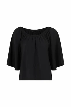 Ellos Collection Bluse uden skuldre Sort