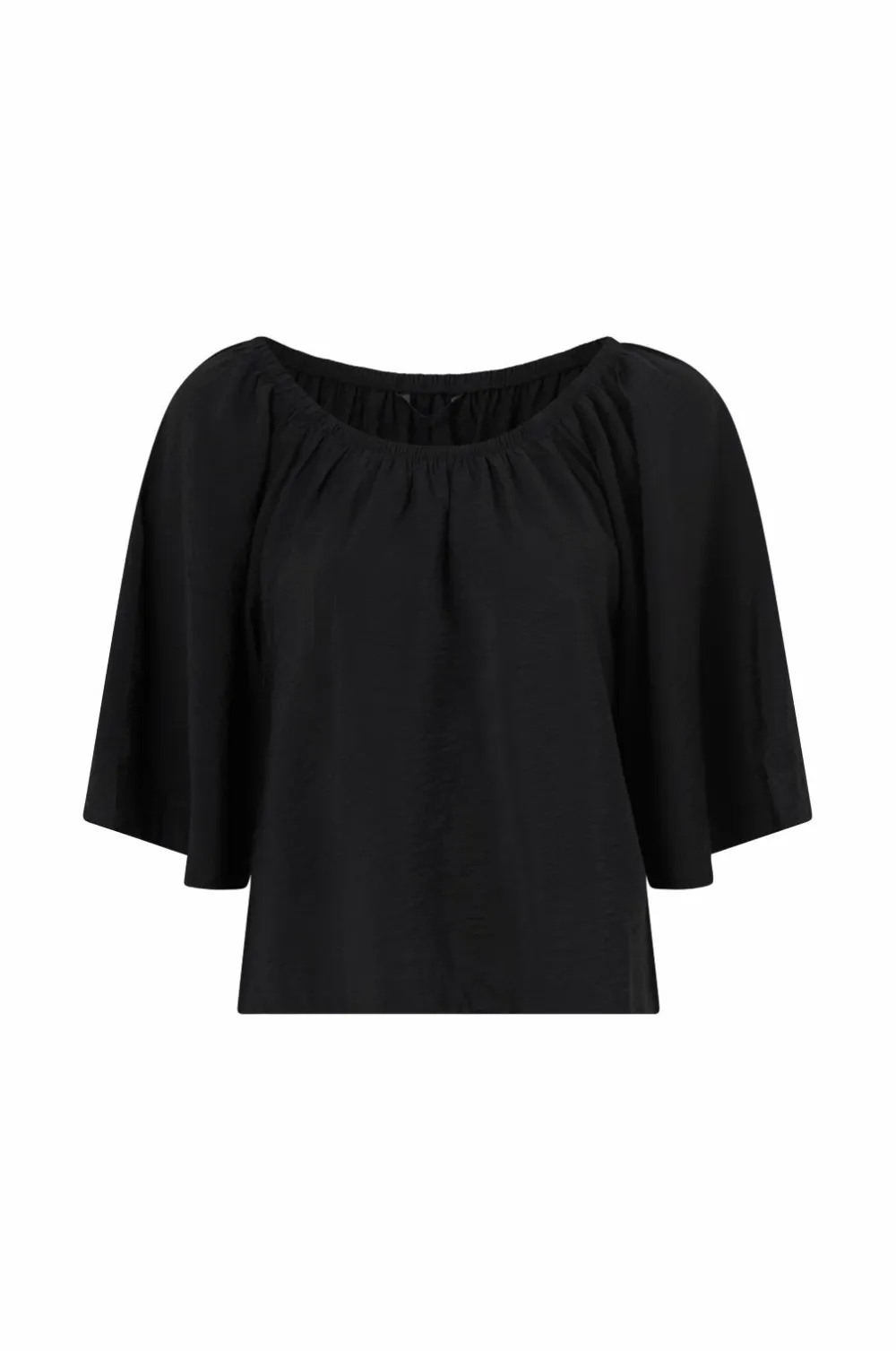 Ellos Collection Bluse uden skuldre Sort