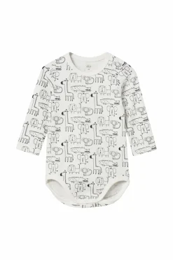 Ellos Collection Body + bukser Jim Mønstret body + sorte bukser Outlet