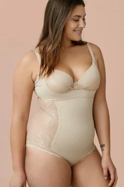 Ellos Shaping>Collection Body slimmer - medium støtte Hudfarvet