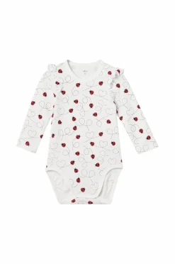 Ellos Bodies>Collection Body Clara Hvidmønstret