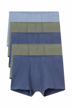 Ellos Undertøj>Collection Boksershorts Hugo 5-pak Grøn mix