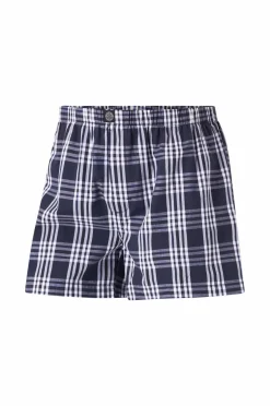 Ellos Collection Boksershorts Sanford 2-pak Blå + ternet Clearance