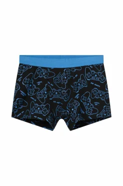 Ellos Collection Boksershorts med tryk Blå mønstret mix Best
