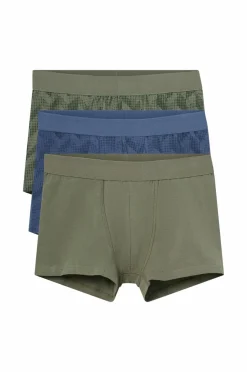 Ellos Undertøj>Collection Boksershorts med tryk grøn mønstret mix