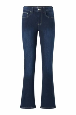 Ellos Collection Bootcut jeans med baglommer mørk blå Outlet