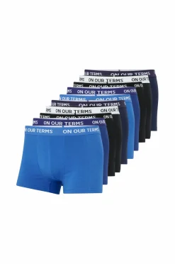 Ellos Collection Boxerunderbuks Max 10-pak Blå comb 10-pak Best