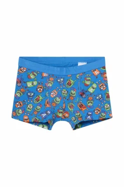 Ellos Collection Boxershorts 3-pak Blå mønstret mix Sale