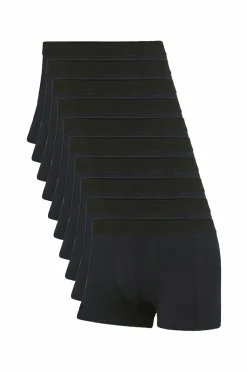 Ellos Undertøj|Træningstøj>Collection Boxerunderbuks Max 10-pak Sort 10-Pack