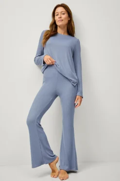 Ellos Loungewear & Homewear|Bukser>Collection Bukser med svaj Blå