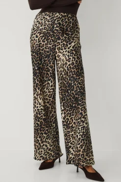 Ellos Collection Bukser i satin Leo aop Best