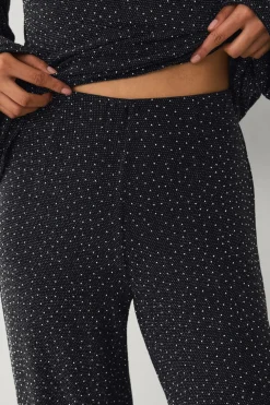 Ellos Collection Bukser med vidde ben Sort