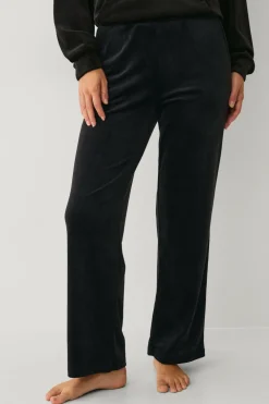 Ellos Collection Bukser i velour sort Online