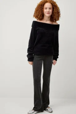 Ellos Bukser & Leggings>Collection Bukser Beata B Girl Sortfarvet glimmer