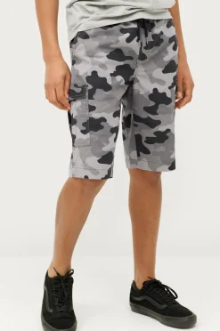 Ellos Collection Cargo shorts Sam Gråmønstret New
