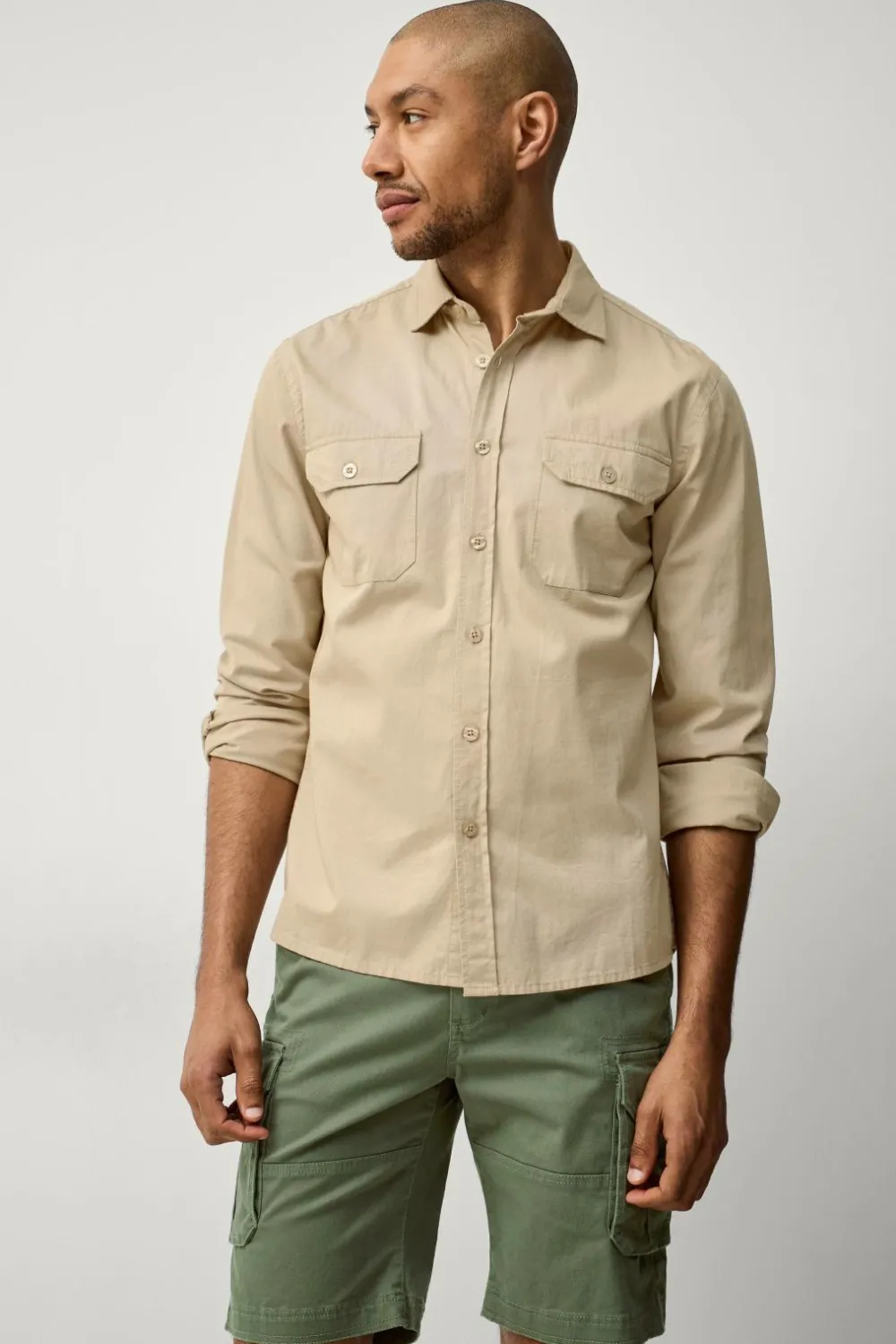 Ellos Shorts>Collection Cargo shorts Aidan Grøn