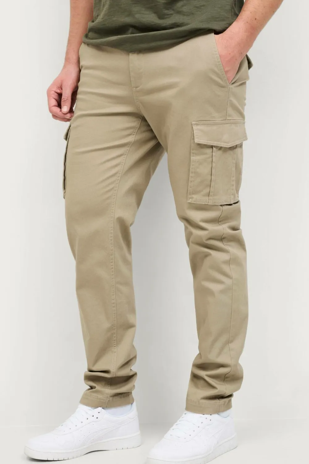 Ellos Bukser>Collection Cargobukser Denny Beige