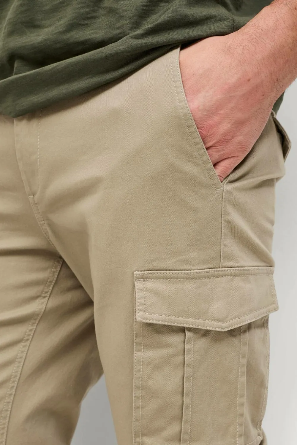 Ellos Bukser>Collection Cargobukser Denny Beige