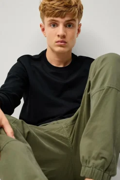 Ellos Collection Cargobukser James Grøn Sale