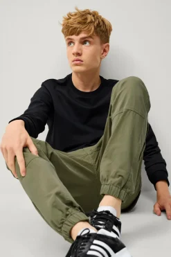 Ellos Collection Cargobukser James Grøn Sale