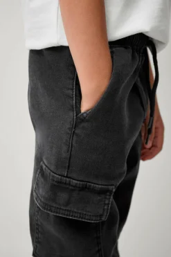 Ellos Collection Cargobukser Dylan Sort denim New