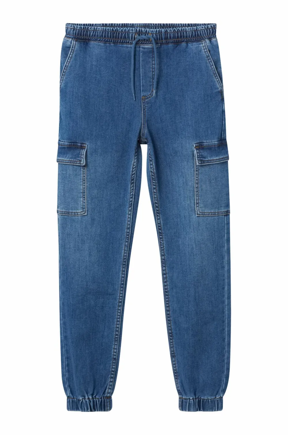 Ellos Bukser & Leggings>Collection Cargobukser Dylan Blå denim