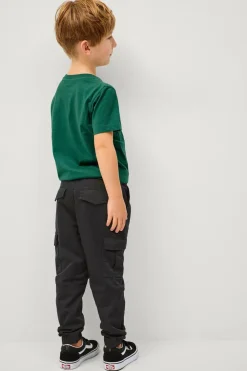 Ellos Collection Cargobukser James Sort Outlet