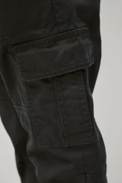 Ellos Collection Cargobukser James Sort Outlet
