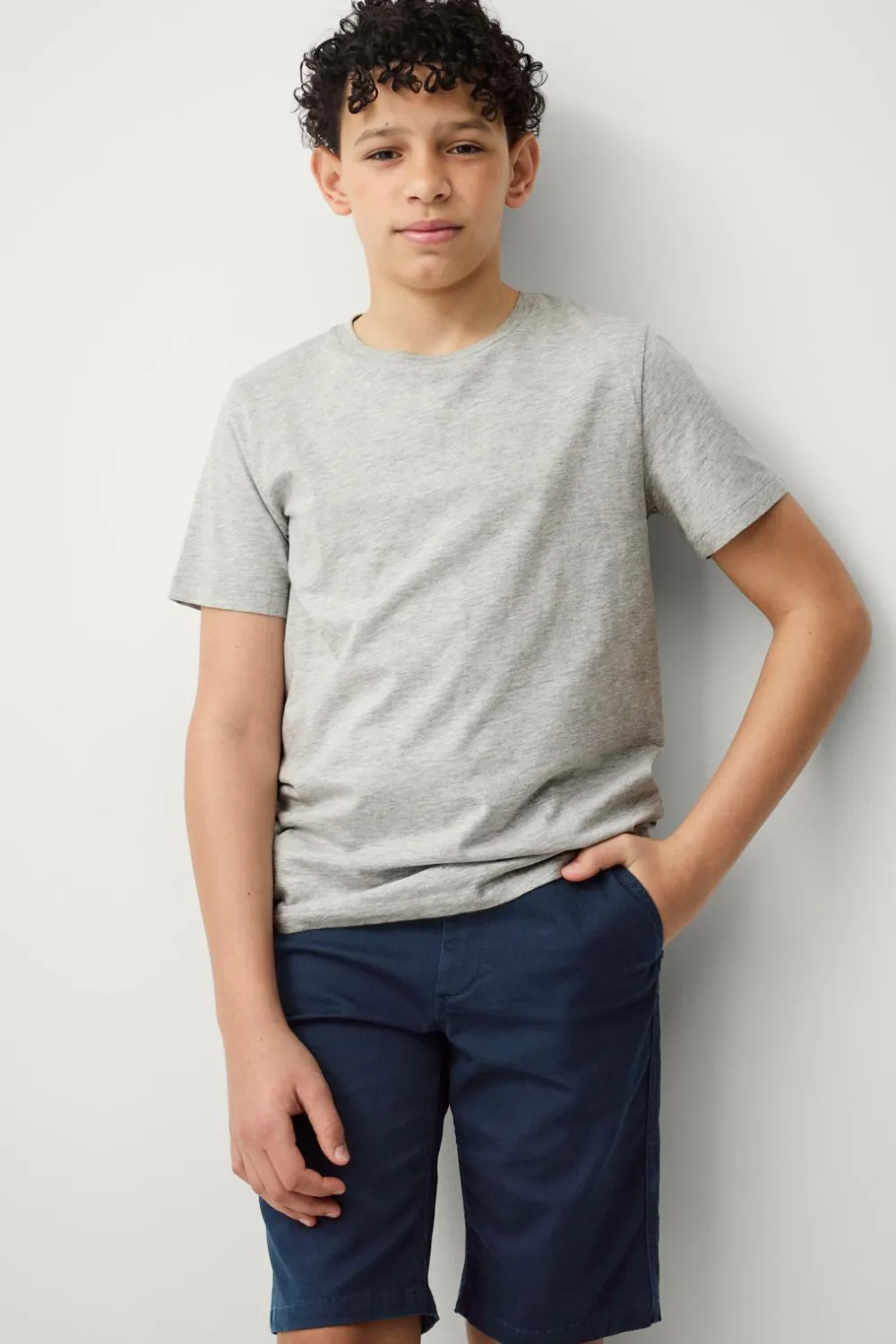 Ellos Collection Chinoshorts Axel Marineblå Clearance