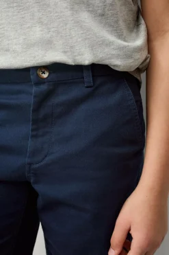 Ellos Collection Chinoshorts Axel Marineblå Clearance