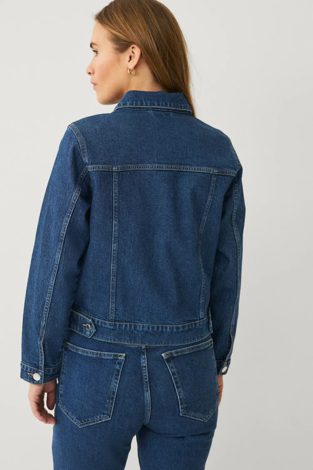 Ellos Jakker & Frakker>Collection Cowboyjakke Mørkeblå