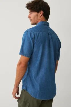 Ellos Collection Cowboyskjorte Walter Lyseblå denim Hot