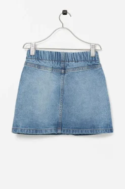 Ellos Collection Denimnederdel Avery Denim blå Hot