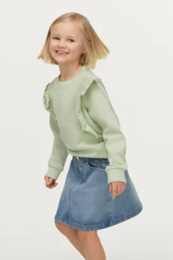 Ellos Collection Denimnederdel Avery Denim blå Hot