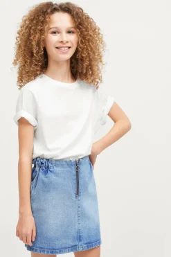 Ellos Nederdele>Collection Denimnederdel Tori Denim blå