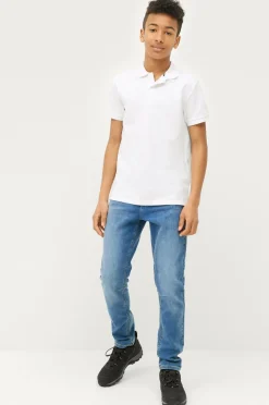 Ellos Collection Denimjoggers Dean Blå vasket Outlet