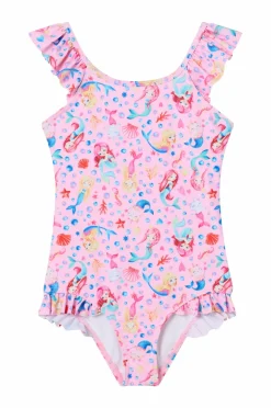 Ellos Collection Elouise badedragt Rosamønstret Discount