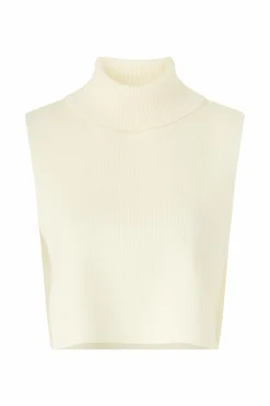 Ellos Collection Falsk rullekrave Cremehvid Hot