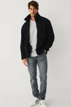 Ellos Jakker & Frakker>Collection Fleecejakke Sort