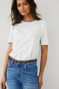 Ellos Bælter>Collection Flettet bælte Cognac