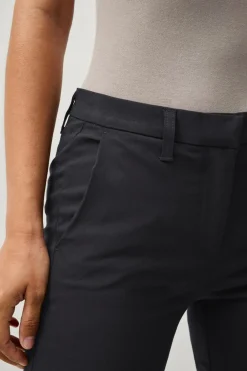 Ellos Collection Flexy Slim fit bukser i superstretch Sort Online