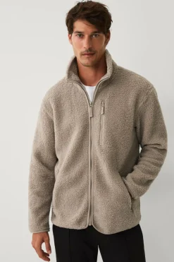 Ellos Collection Fleecejakke Beige farve New