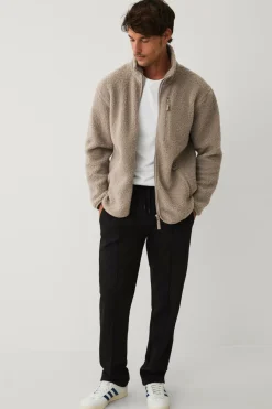 Ellos Collection Fleecejakke Beige farve New