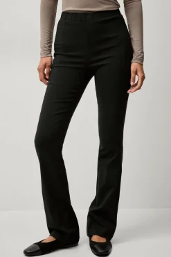 Ellos Collection Flexy Med bootcut treggings i superstretch Sort Discount