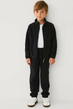 Ellos Collection Fleecetrøje sort Outlet