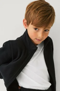 Ellos Collection Fleecetrøje sort Outlet