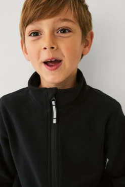 Ellos Collection Fleecetrøje sort Outlet